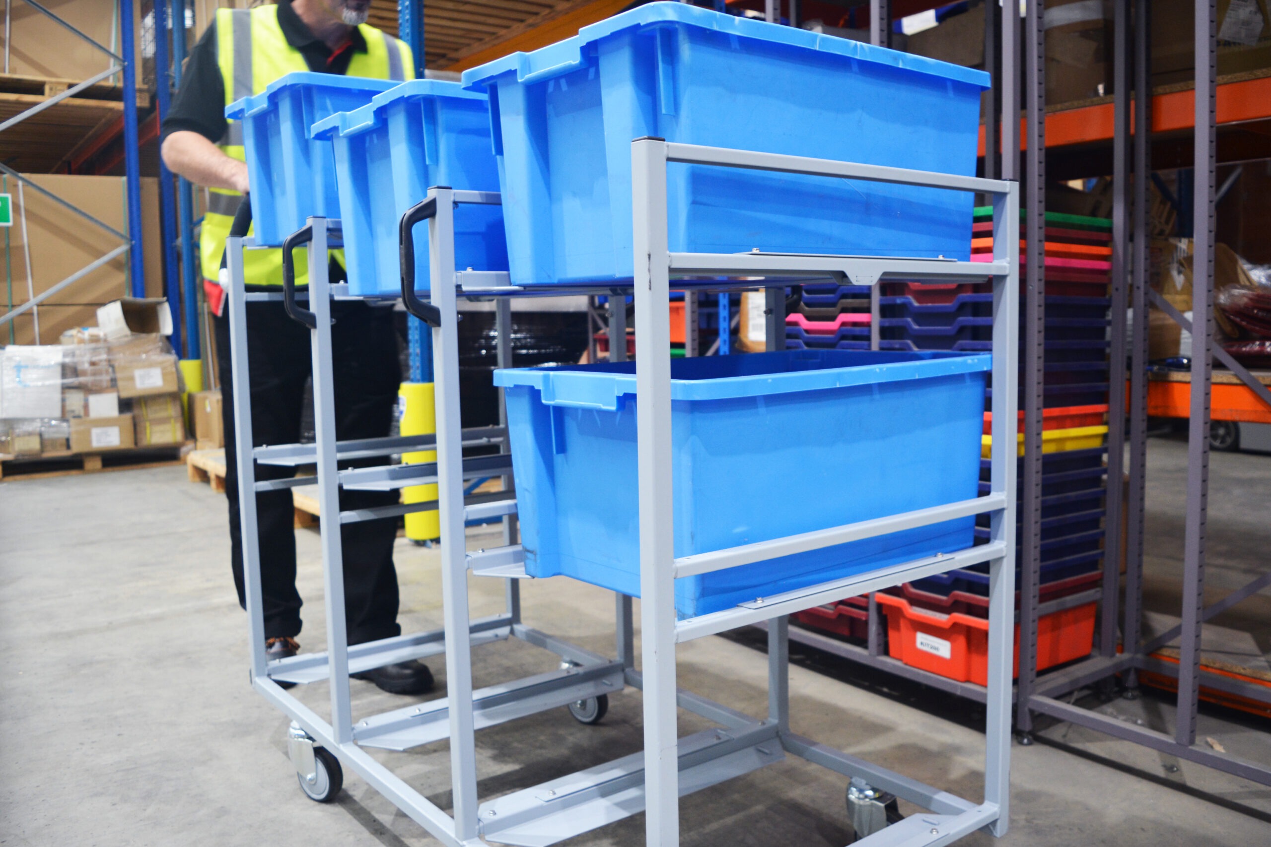 Reliable cost competitive fulfilment & logistics equipment – reducing costs – increasing efficiency